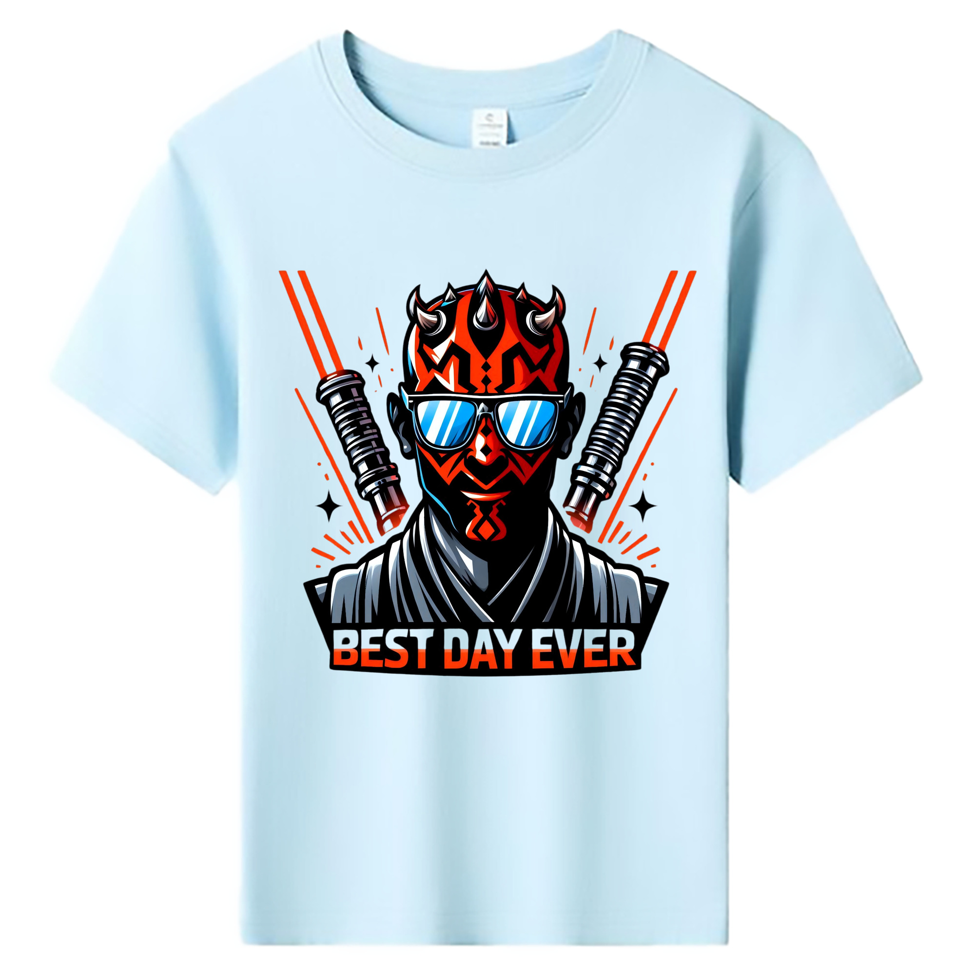 （画像用） スター・ウォーズ Star Wars 綿100％キッズTシャツ（フロントプリント）